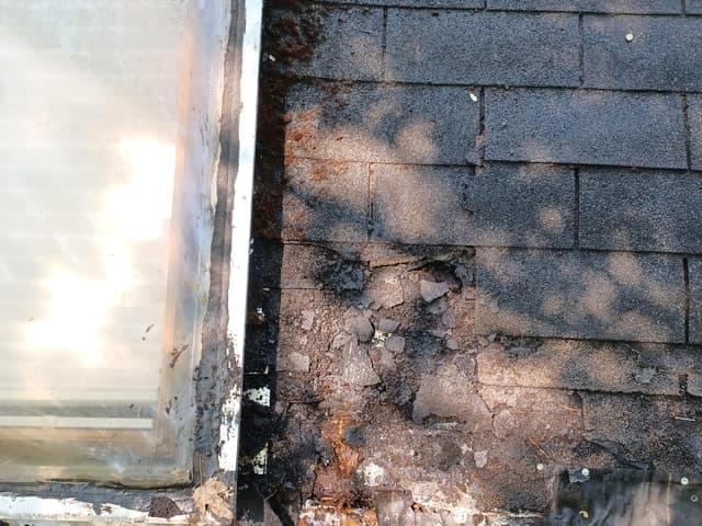 Skylight Removal & Roof Repair project by Dorsett Does It — photo 1